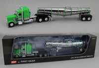 
              DCP 1:64 *GREEN & SILVER* Peterbilt 389 48" Midroof w/POLAR DEEP DROP TANKER NIB
            