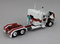 
              DCP 1:64 *WHITE* Peterbilt 389 48" Midroof w/MAC Coal End Dump Trailer NIB
            