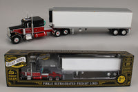 
              DCP 1:64 *LEGACY SERIES #1* PERKLE Black & Red 359 60" Flattop w/Reefer Trailer
            