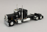 
              DCP 1:64 *BLACK* Peterbilt 359 36" Flattop Sleeper & CHROME 40' Reefer Trailer
            