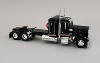 
              DCP 1:64 *BLACK* Peterbilt 359 36" Flattop Sleeper & CHROME 40' Reefer Trailer
            