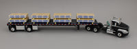 
              DCP 1:64 *BLACK & SILVER* MACK Pinnacle Day Cab w/Flatbed Trailer & Paper Tubes
            