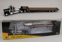 
              DCP 1:64 *BLACK* Peterbilt 389 Day Cab Semi w/LANDOLL 440 Traveling Axle Trailer
            