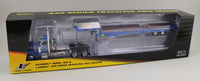 
              DCP 1:64 *BLUE* Peterbilt 389 Day Cab Semi w/LANDOLL 440 Traveling Axle Trailer
            