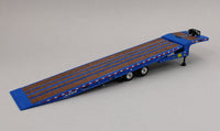 
              DCP 1:64 *BLUE* Peterbilt 389 Day Cab Semi w/LANDOLL 440 Traveling Axle Trailer
            