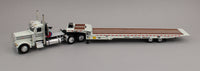 
              DCP 1:64 *WHITE* Peterbilt 389 Day Cab Semi w/LANDOLL 440 Traveling Axle Trailer
            