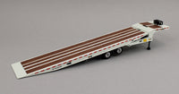 
              DCP 1:64 *WHITE* Peterbilt 389 Day Cab Semi w/LANDOLL 440 Traveling Axle Trailer
            