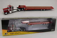 
              DCP 1:64 *RED* Peterbilt 389 Day Cab Semi w/LANDOLL 440 Traveling Axle Trailer
            