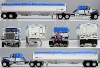 
              2026 DCP 1:64 *SHUPE BROTHERS TRUCKING* GMC General 34" Flattop w/Wilson Pacesetter Grain Trailer
            