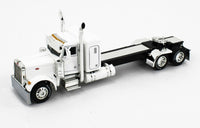 
              2022 DCP 1:64 WHITE Stretched Peterbilt 379 36" Flat MAC Half Round End Dump NIB
            