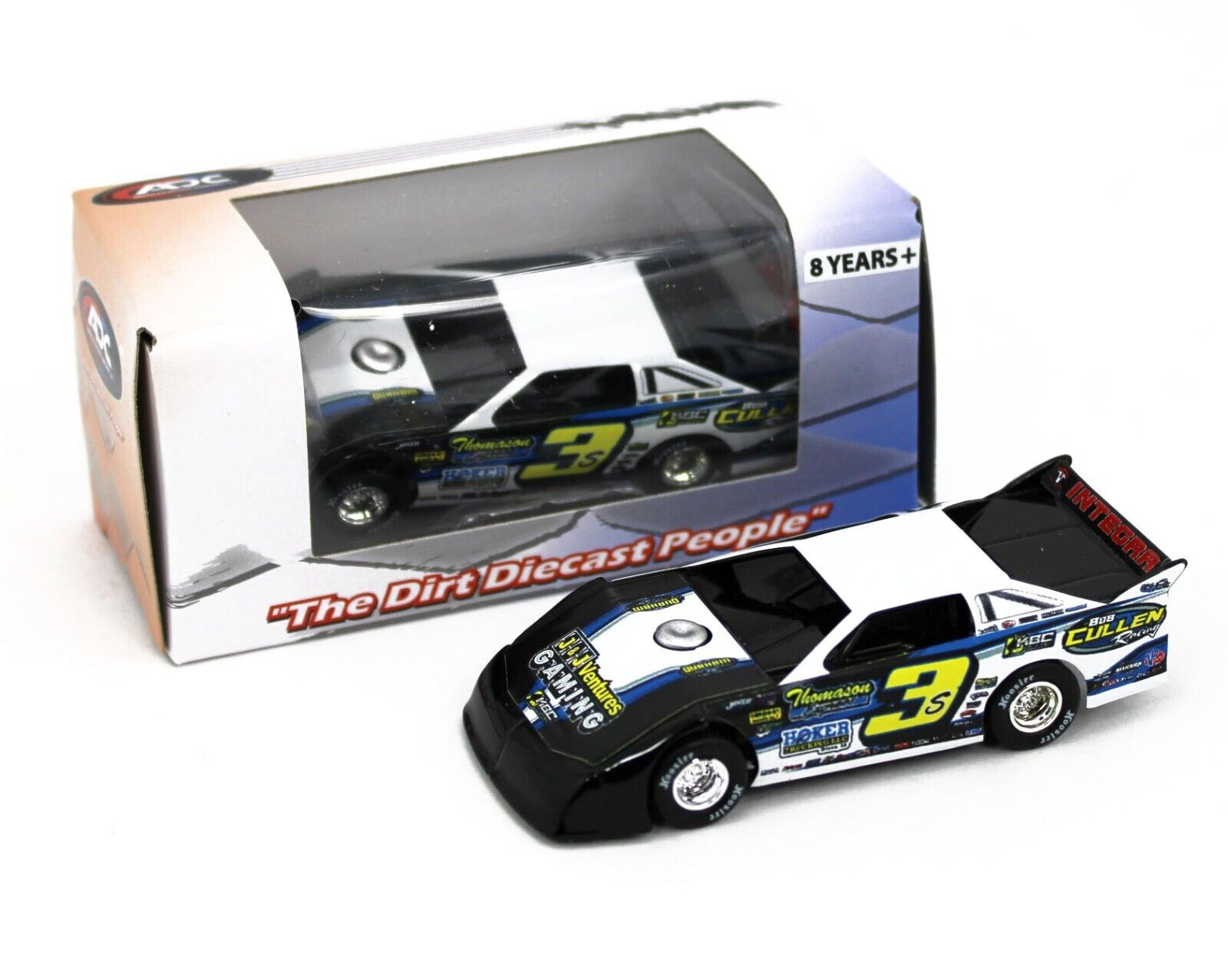 1:64 ADC Dirt Late Model *BRIAN SHIRLEY* #3s Bob Cullen Racing