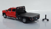 
              1:64 GreenLight *RED* 2018 Chevrolet Silverado 3500 HD DURAMAX DUALLY FLATBED
            