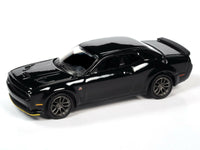 
              2021 AUTO WORLD 1:64 *PREMIUM 1A* Black 2019 Dodge Challenger R/T Scat Pack NIP
            