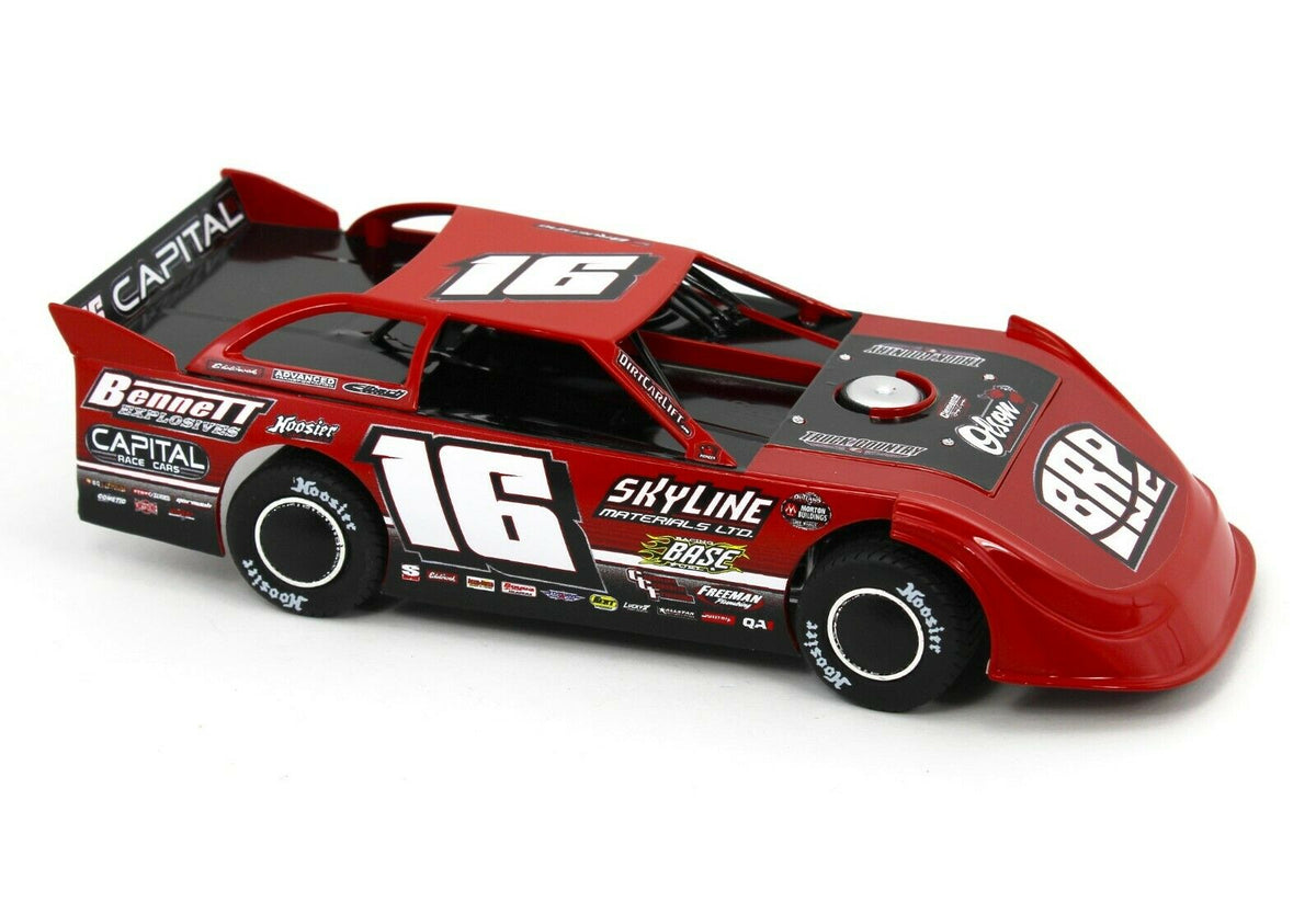 1:24 ADC Dirt Late Model *TYLER BRUENING* #16 Skyline 2021 DW221M330 N ...