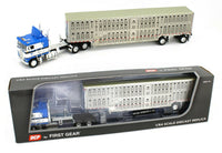 
              2021 DCP 1:64 *H&M EXPRESS* KENWORTH K-100 w/WILSON LIVESTOCK TRAILER NIB
            