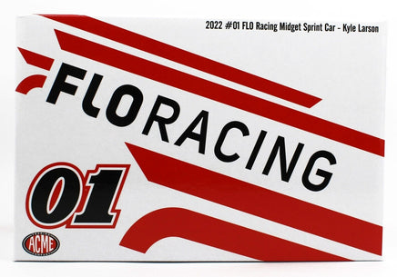 2022 ACME 1:18 MIDGET *KYLE LARSON* #01 Flo Racing Car *NIB