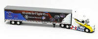 
              2021 DCP 1:64 *93¢ for Flight 93* Freightliner Cascadia Semi 53' Dry Goods NIB
            