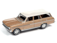 
              2021 AUTO WORLD 1:64 *PREMIUM 2A* Saddle Tan 1963 Chevy Nova II 400 WAGON NIP!
            