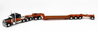 
              DCP 1:64 *BLACK & ORANGE* Peterbilt 389 Tri-Axle w/Magnitude HEAVY HAUL Lowboy
            