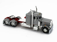 
              2023 DCP 1:64 *SILVER* Peterbilt 359 36" Flattop w/Wilson Spread-Axle Flatbed
            