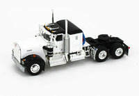 
              2021 DCP 1:64 *WHITE* Kenworth W900A Fontaine Tri-Axle Magnitude Lowboy & Jeep
            