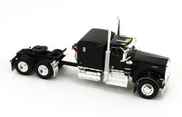 
              2021 DCP 1:64 *BLACK* Kenworth W900A Fontaine Tri-Axle Magnitude Lowboy & Jeep
            