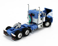 
              DCP 1:64 BLUE Kenworth W900L & EAST Michigan Series 31' & 20' END DUMP TRAILER
            