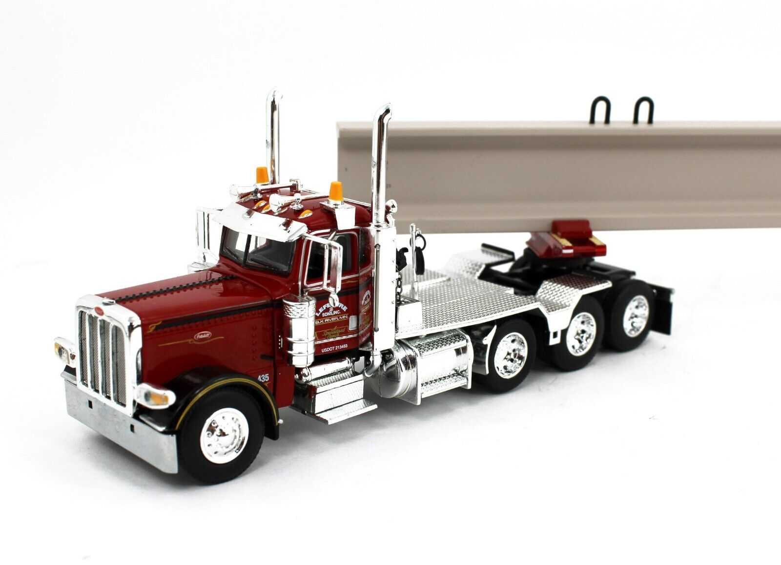 2023 DCP 1:64 NTT'NC LEFEBVRE 389 Peterbilt & ERMC Hydra-Steer