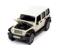 
              2020 AUTO WORLD 1:64 *PREMIUM 5B* BEIGE & WHITE 2018 Jeep Wrangler Unlimited NIP
            