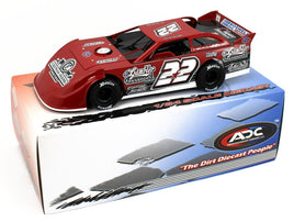 1:24 ADC Dirt Late Model *PAYTON FREEMAN* #22 Gambler Transport DW223M430