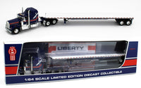 
              2023 DCP 1:64 *LIBERTY EDITION* Kenworth W900A & K-100 COE w/FLATBEDS *SET OF 2*
            