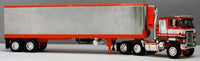 
              2022 DCP 1:64 *BRONZE & ORANGE* International Transtar COE w/40' Vintage Reefer
            