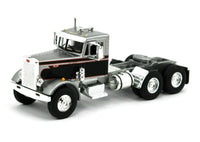 
              2022 DCP 1:64 *SILVER BLACK* Peterbilt 351 w/Tri-Axle TALBERT Lowboy Trailer NIB
            