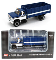 
              2023 1:64 DCP *BLUE & WHITE* GMC 6500 GRAIN TRUCK Single-Axle NIB
            