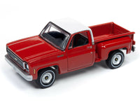 
              2019 AUTO WORLD 1:64 *PREMIUM* SET OF 4 = 1973 Chevy Cheyenne Pickup Truck *NIP*
            