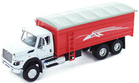 
              2021 GREENLIGHT 1:64 INTERNATIONAL WORKSTAR *GRAIN TRUCK* White & Red *NIP*
            