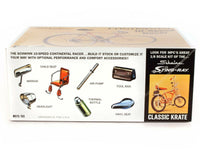 
              1:8 MPC *SCHWINN* Continental 10-Speed Racer Bicycle Plastic Model Kit *MISB*
            