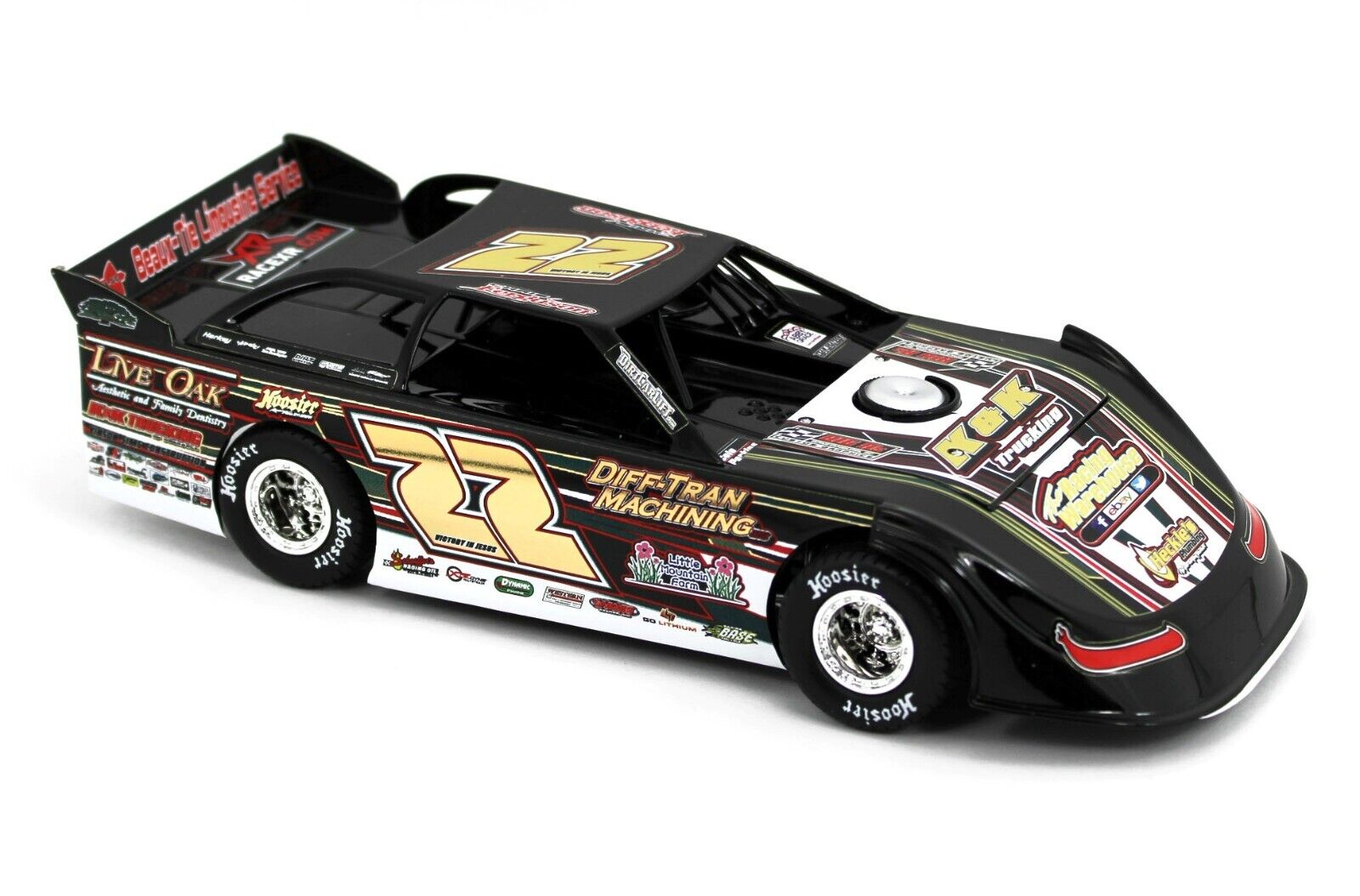 1:24 ADC Dirt Late Model *CHRIS FERGUSON* #22 LIVE OAK DW221M310 NIB ...