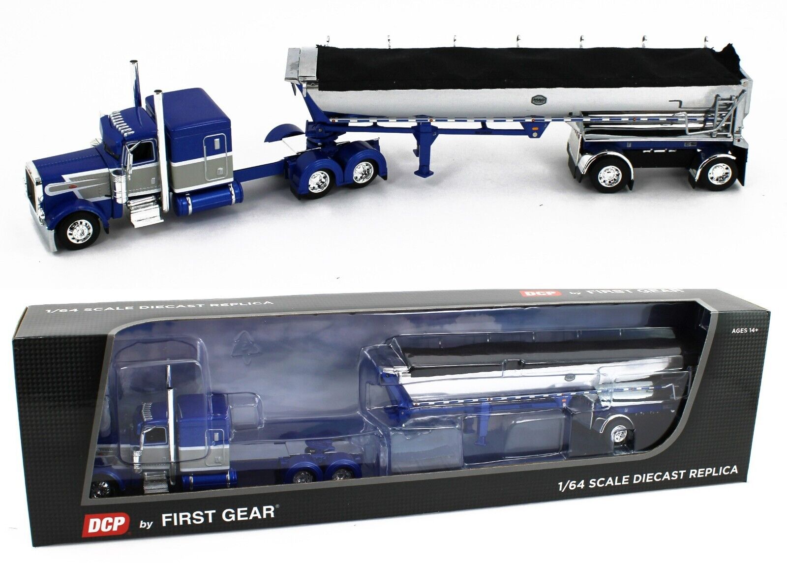 2023 DCP 1:64 *BLUE* Peterbilt 389 63