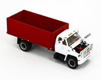 
              NEW 2021 1:64 DCP *WHITE & RED* GMC 6500 Tandem-Axle GRAIN TRUCK NIB
            