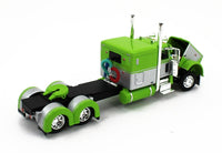 
              2023 DCP 1:64 *LIME GREEN GRAY* Peterbilt 389 63" Flattop w/WILSON GRAIN TRAILER
            