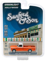 
              1:64 GreenLight *HOLLYWOOD 26* Sanford & Son ORANGE 1971 Chevrolet C-10 *NIP*
            