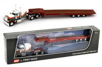 
              2022 DCP 1:64 *WHITE & SILVER* Mack Super-Liner w/Talbert 5553TA Trailer *NIB*
            