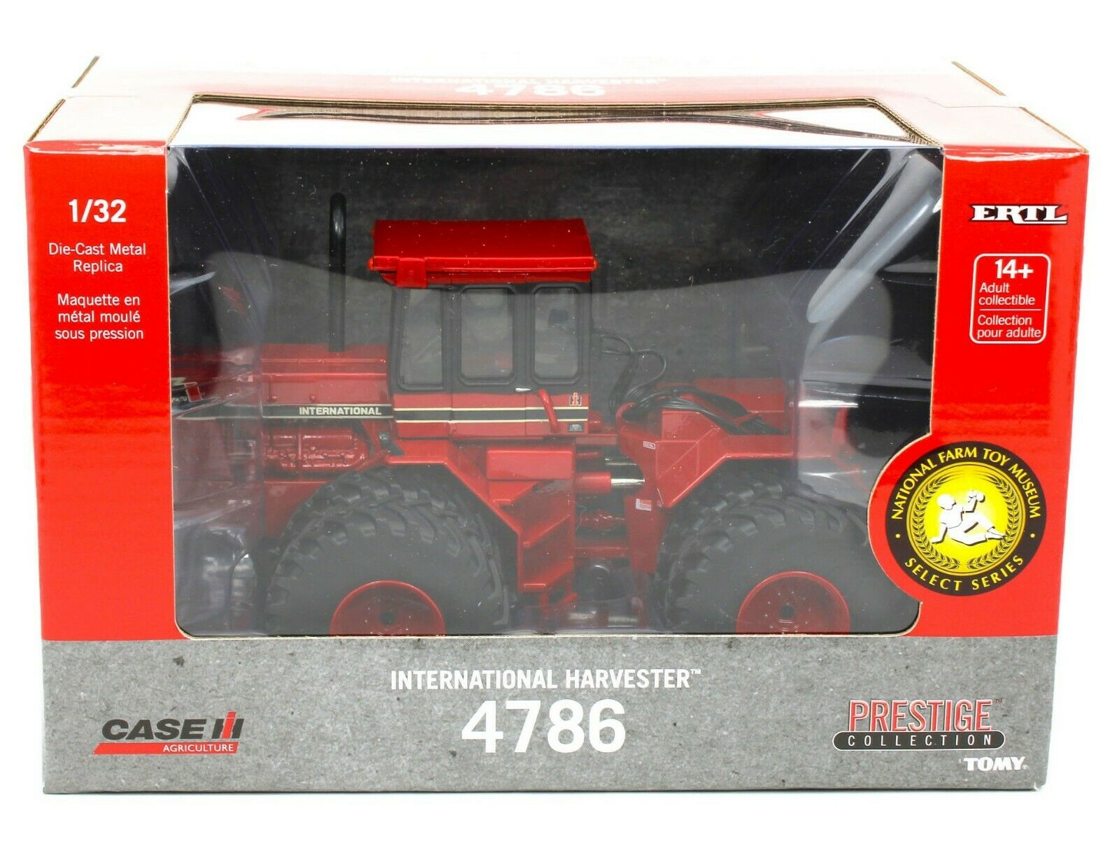 2021 ERTL 1:32 *CASE IH* International 4786 *4WD* Tractor NFTM