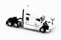 
              2022 DCP *WHITE* KENWORTH T680 Semi w/53' Wabash Dry Good Trailer w/Skirts NIB
            