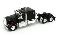 
              2021 DCP 1:64 *BLACK* Kenworth W900A Fontaine Tri-Axle Magnitude Lowboy & Jeep
            