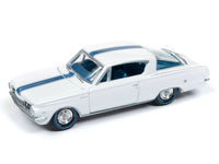 
              2019 AUTO WORLD 1:64 *PREMIUM 3A* White 1964 Plymouth Barracuda *NIP*
            