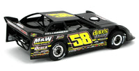 
              1:24 ADC Dirt Late Model *ROSS BAILES* #58 BIG FROG MOTORSPT 2021 DW221M282 NIB
            