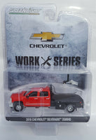 
              1:64 GreenLight *RED* 2018 Chevrolet Silverado 3500 HD DURAMAX DUALLY FLATBED
            