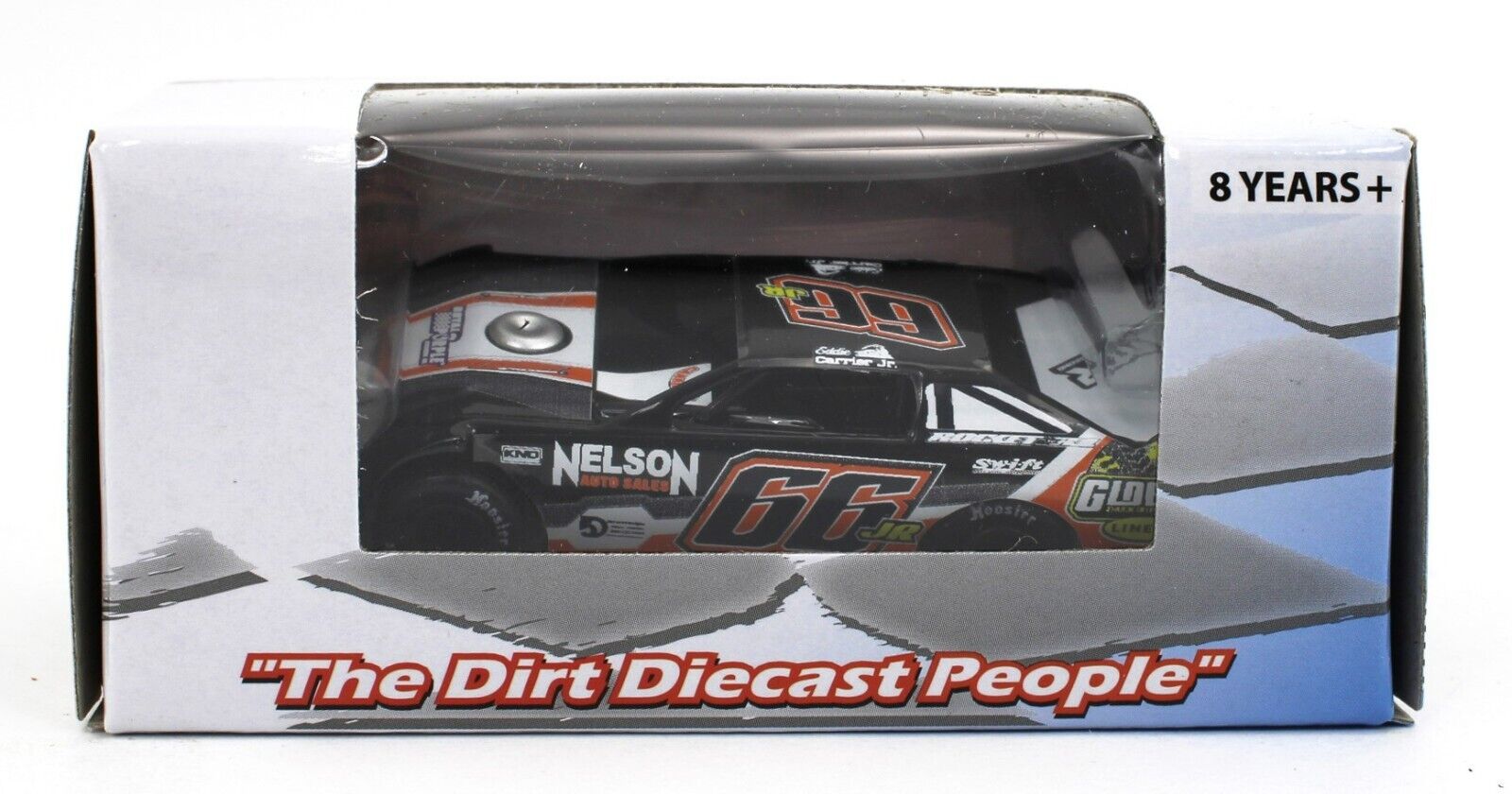 2023 ADC 1:64 Dirt Late Model *EDDIE CARRIER JR* #66jr Line-X